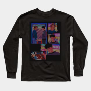 Nick and Charlie- Heartstopper arcade alt Long Sleeve T-Shirt